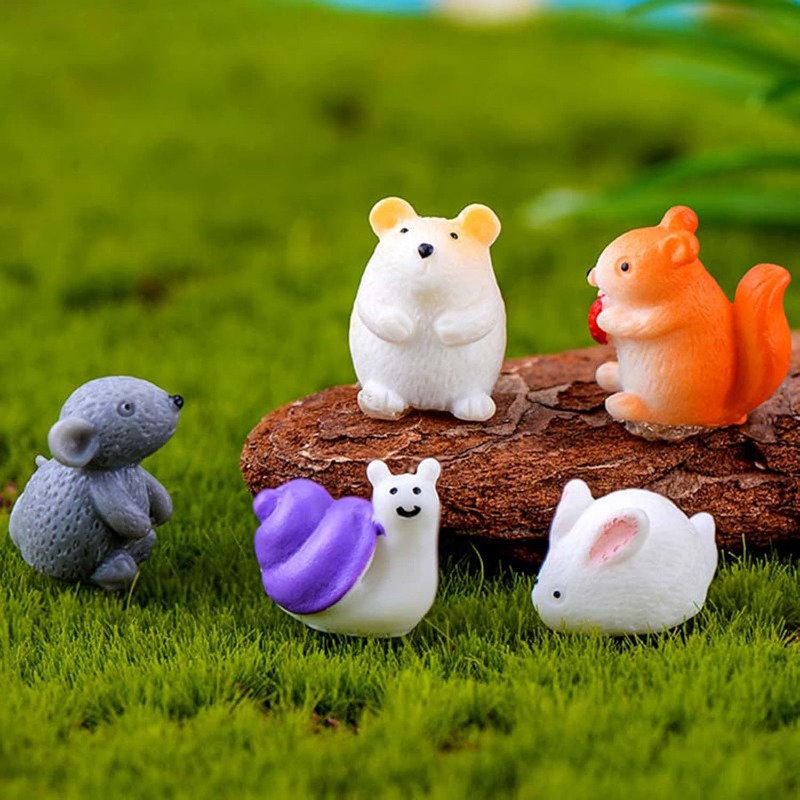 First Bonsai Garden - Pequenos animais em miniatura acessórios de