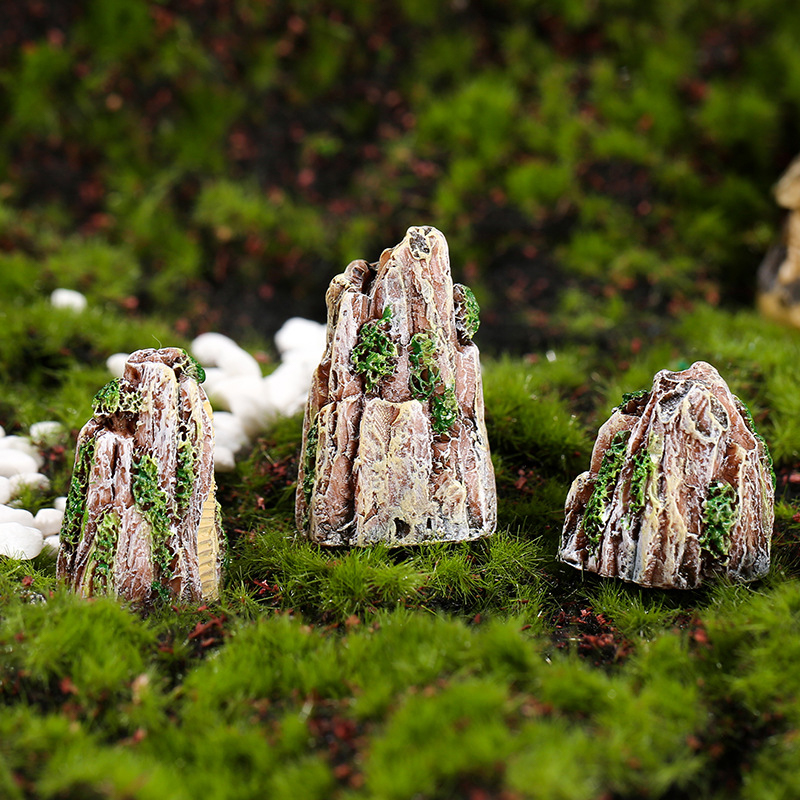 Bonsai Garden Mini - 1Pç Mini Montanha em Miniatura para