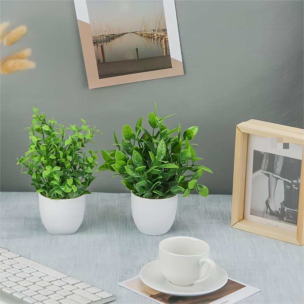 4 Peças de Mini Plantas Artifi - Bonsai Garden Mini avaliação e preço