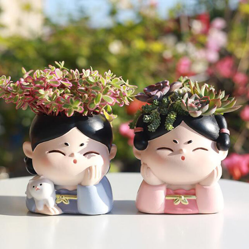 Vaso de resina da dinastia tan - Bonsai Garden Nursery avaliação e preço