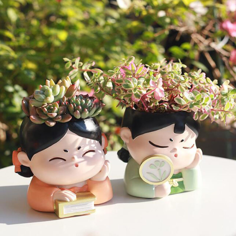 Vaso de resina da dinastia tan - Bonsai Garden Nursery avaliação e preço