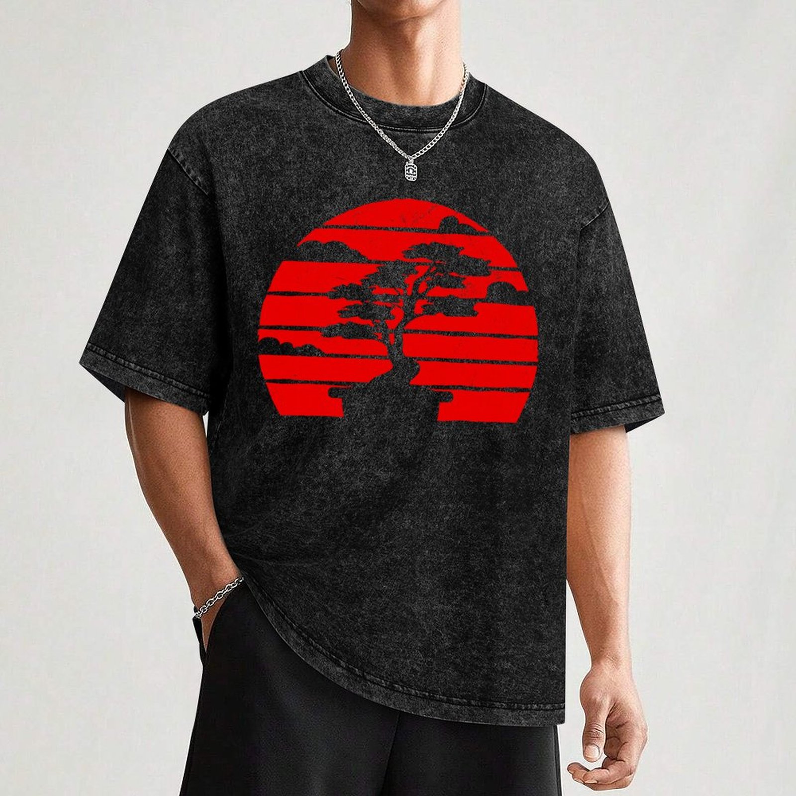 Camiseta com estampa de árvore - Bonsai Garden Japan avaliação e preço