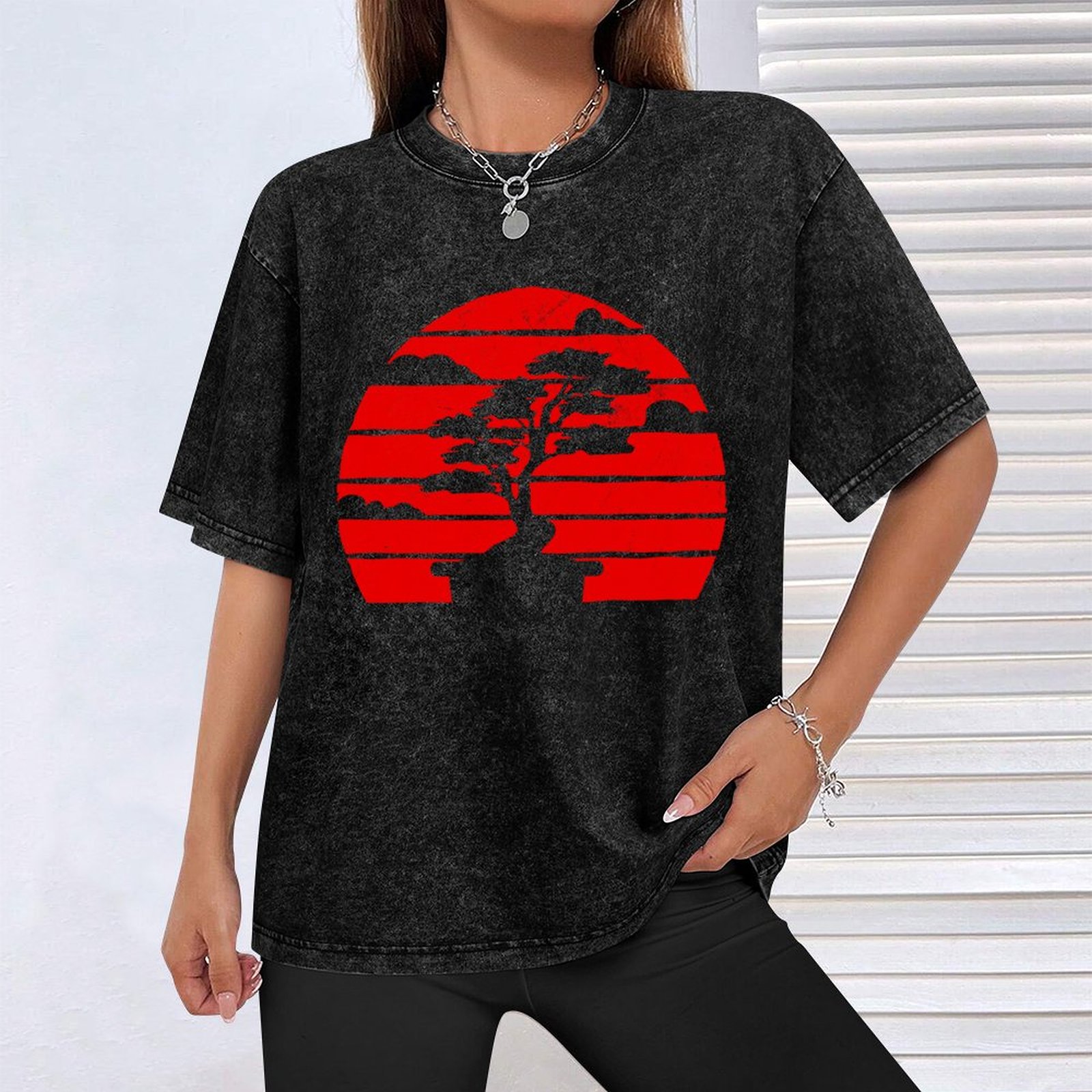 Camiseta com estampa de árvore - Bonsai Garden Japan avaliação e preço