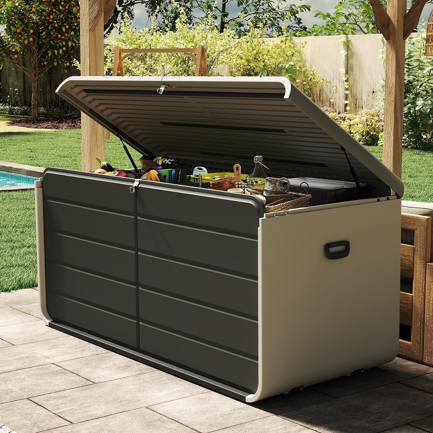 Caixa de Armazenamento Interna - Bonsai Garden Bench avaliação e preço