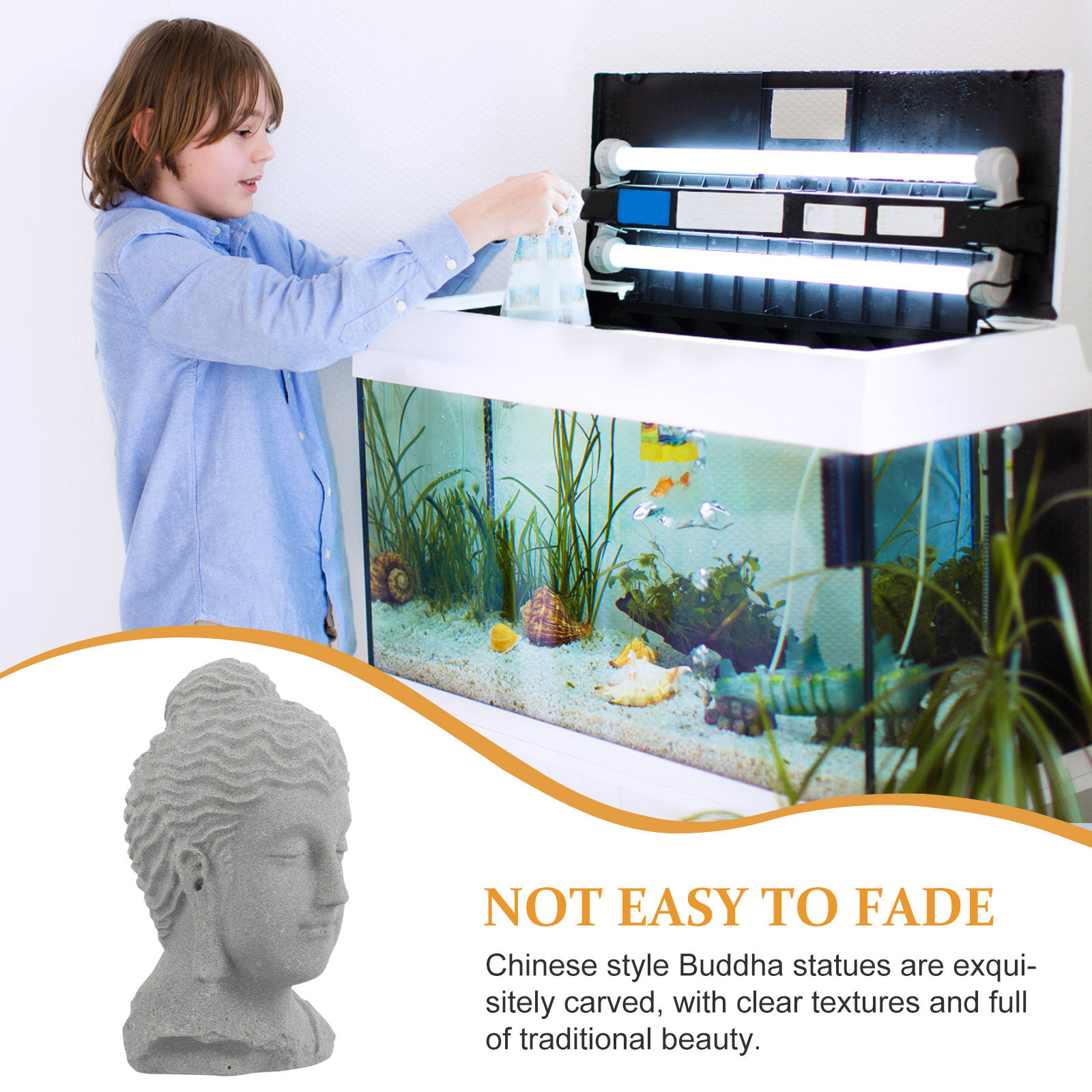 Estátua de Buda Meditando para - Bonsai Garden For Home avaliação e preço