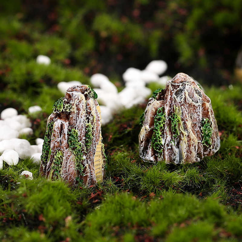 1Pç Mini Montanha em Miniatura - Bonsai Garden Mini avaliação e preço