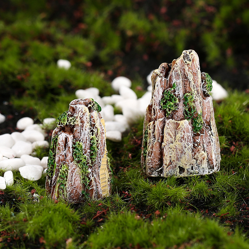 1Pç Mini Montanha em Miniatura - Bonsai Garden Mini avaliação e preço