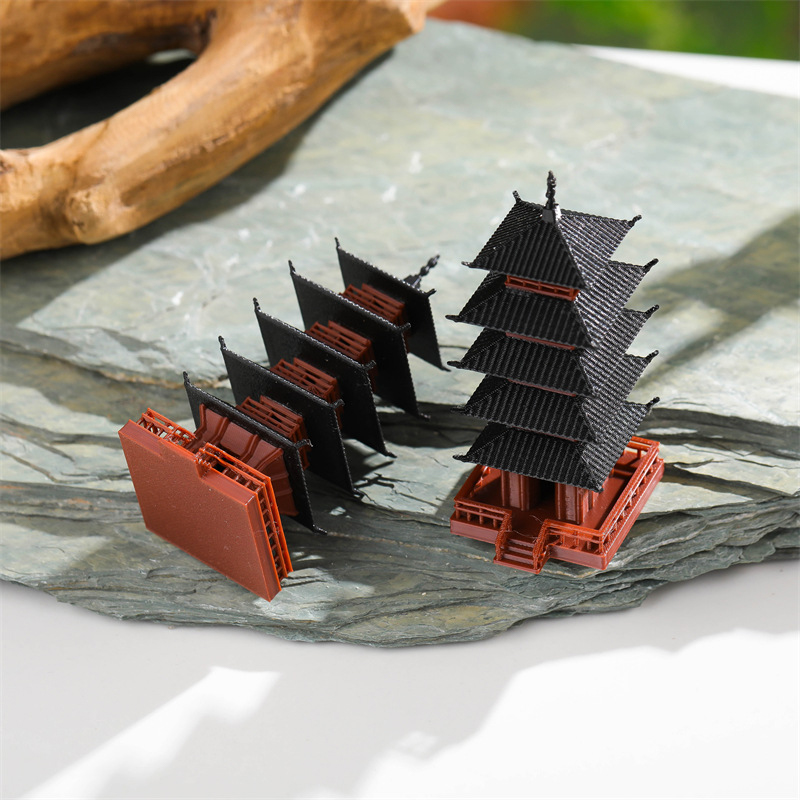 1 Peça Mini Estátua de Pagode, - Bonsai Garden Mini avaliação e preço