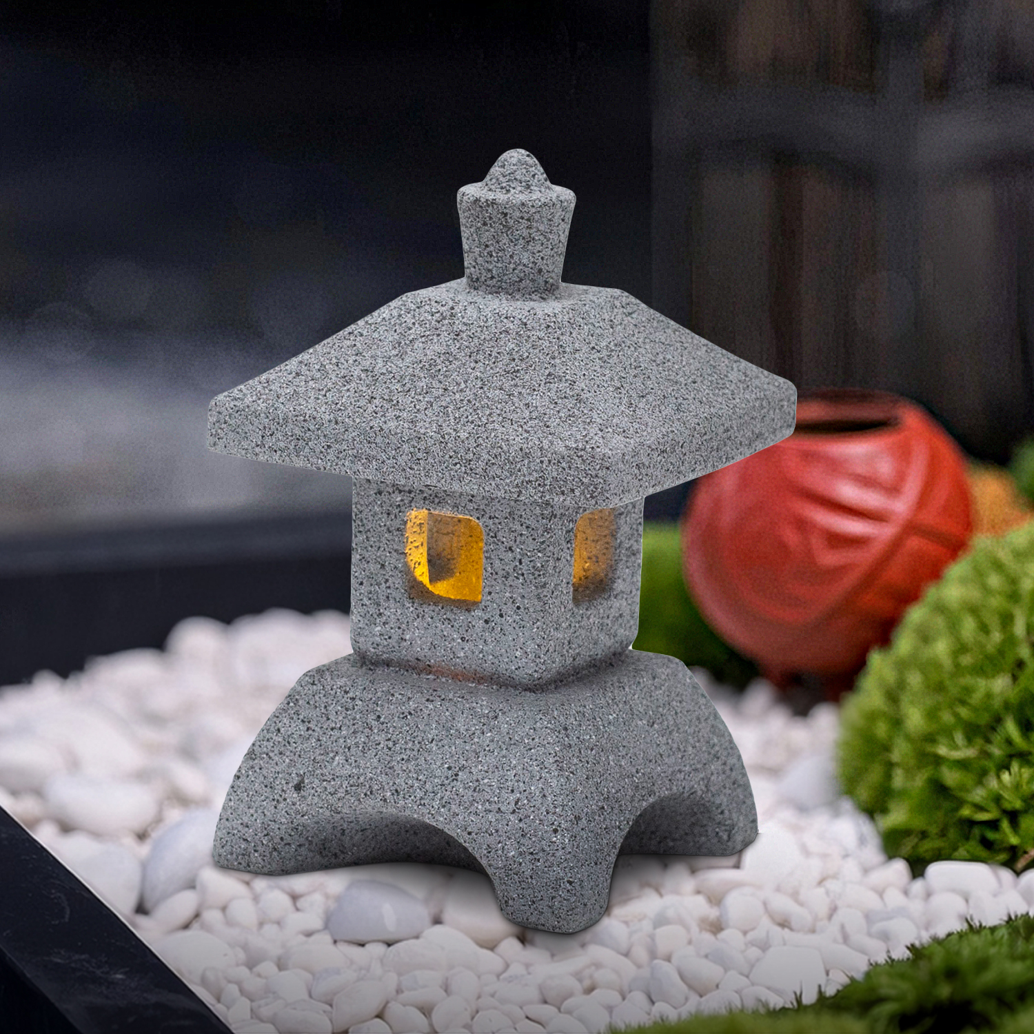 Lanterna japonesa estátuas de  - Bonsai Garden Japan avaliação e preço