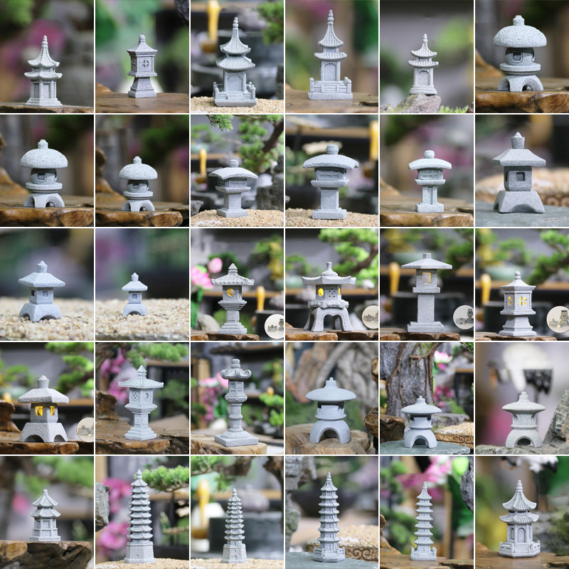 Vintage zen miniatura areia pe - Bonsai Garden Japan avaliação e preço