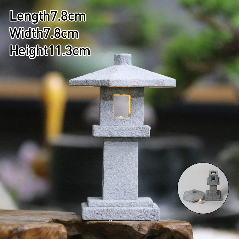 Vintage zen miniatura areia pe - Bonsai Garden Japan avaliação e preço