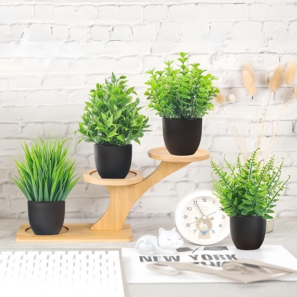 Conjunto de 4 Plantas Artifici - Bonsai Garden For Home avaliação e preço