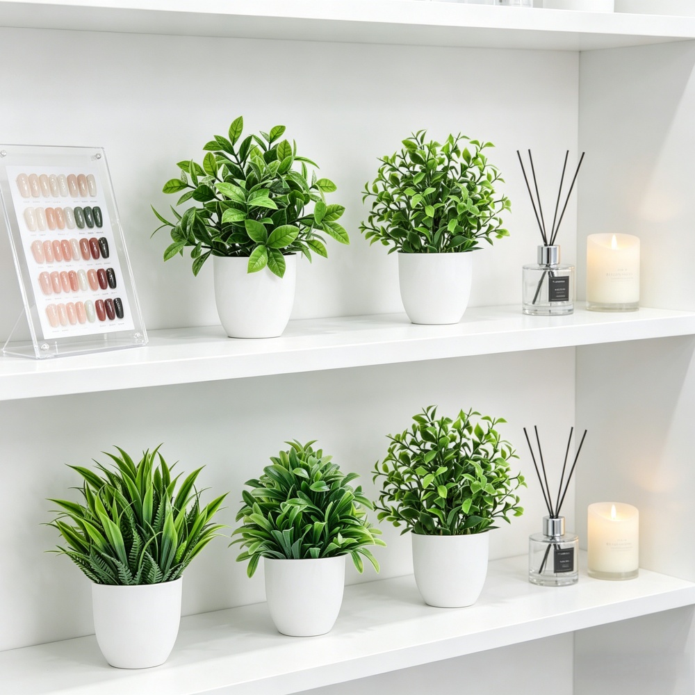 Conjunto de 4 Plantas Artifici - Bonsai Garden For Home avaliação e preço