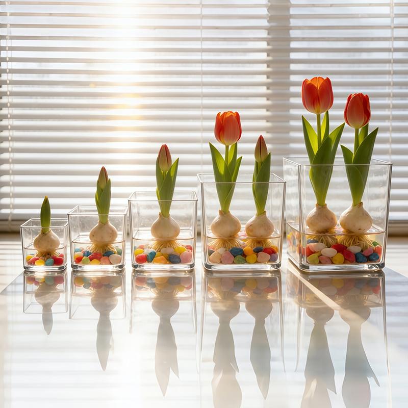 Vasos de Plantas Transparentes - Bonsai Garden Nursery avaliação e preço