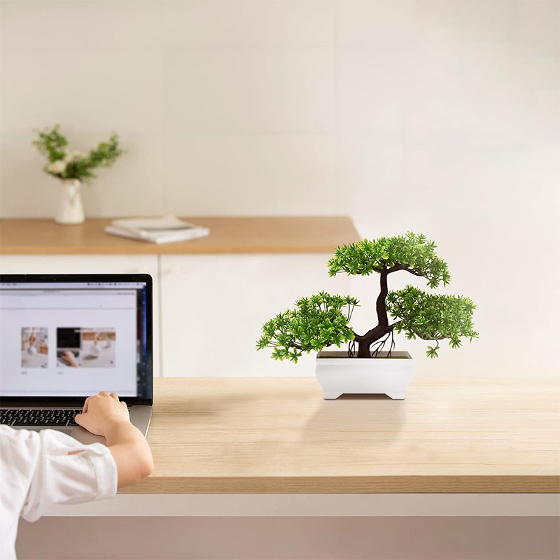 Bonsai artificial plástico biô - Bonsai Garden For Home avaliação e preço