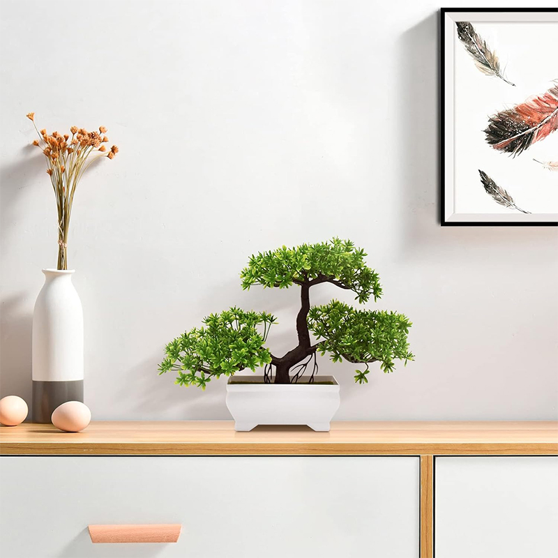 Bonsai artificial plástico biô - Bonsai Garden For Home avaliação e preço