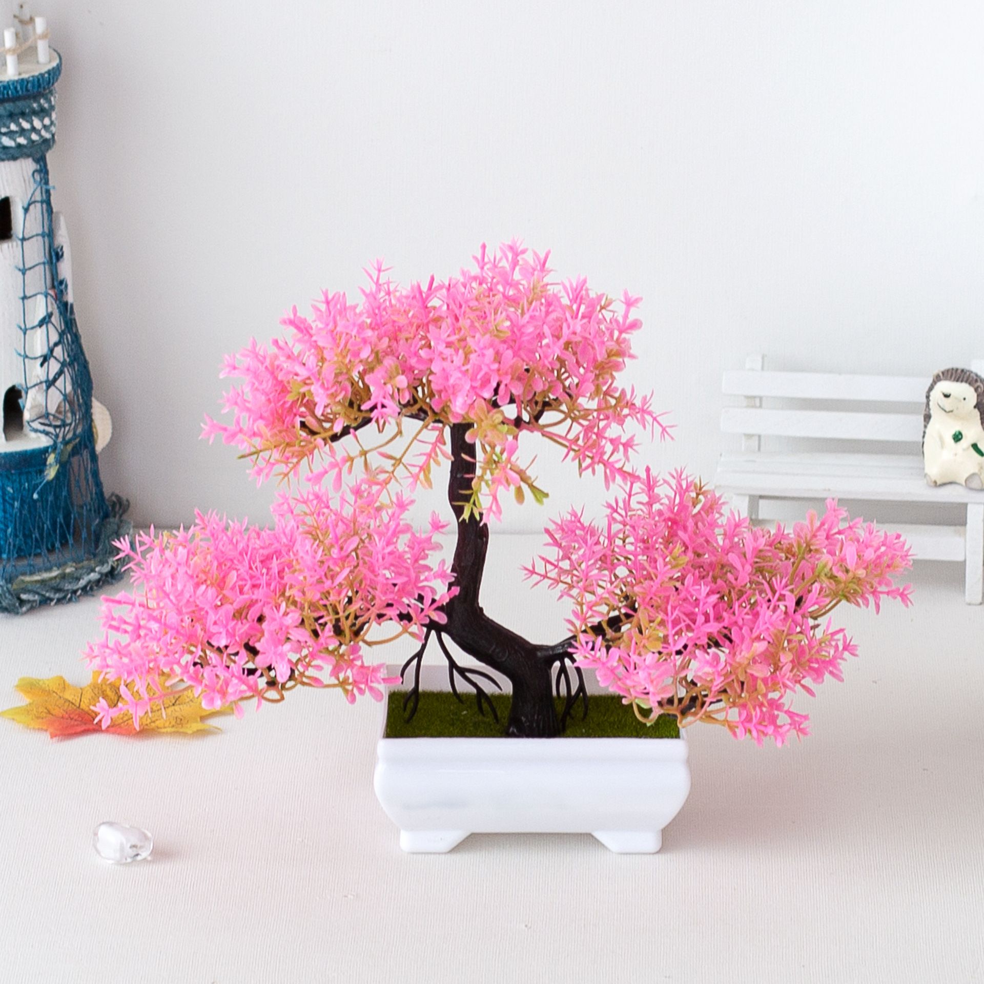 Plantas artificiais bonsai pla - Bonsai Garden Mini avaliação e preço