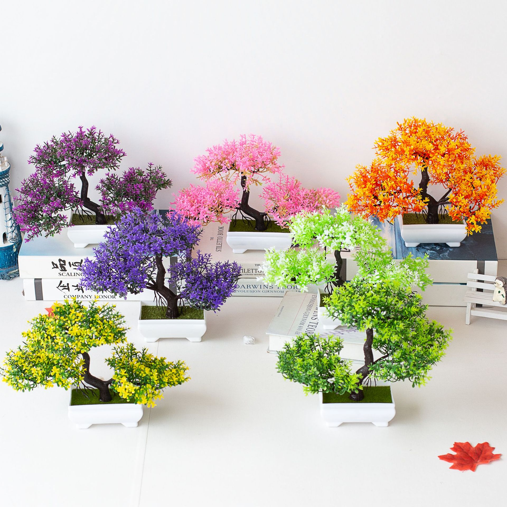 Plantas artificiais bonsai pla - Bonsai Garden Mini avaliação e preço